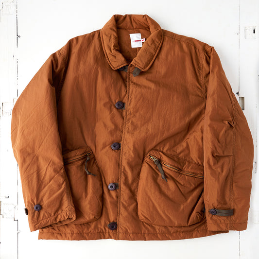 ナイロン 中綿入りジャケット