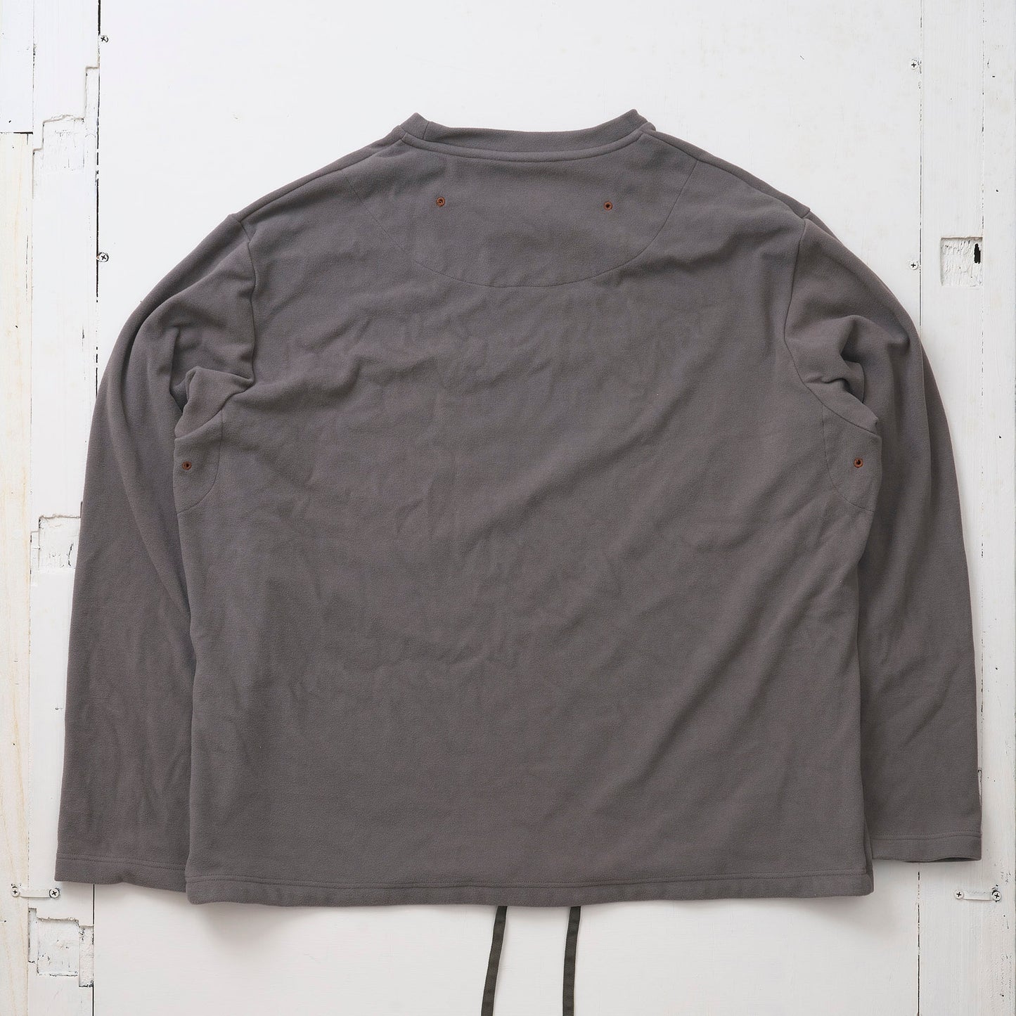dip Fleece Pullover Grey Detail – 62-2085