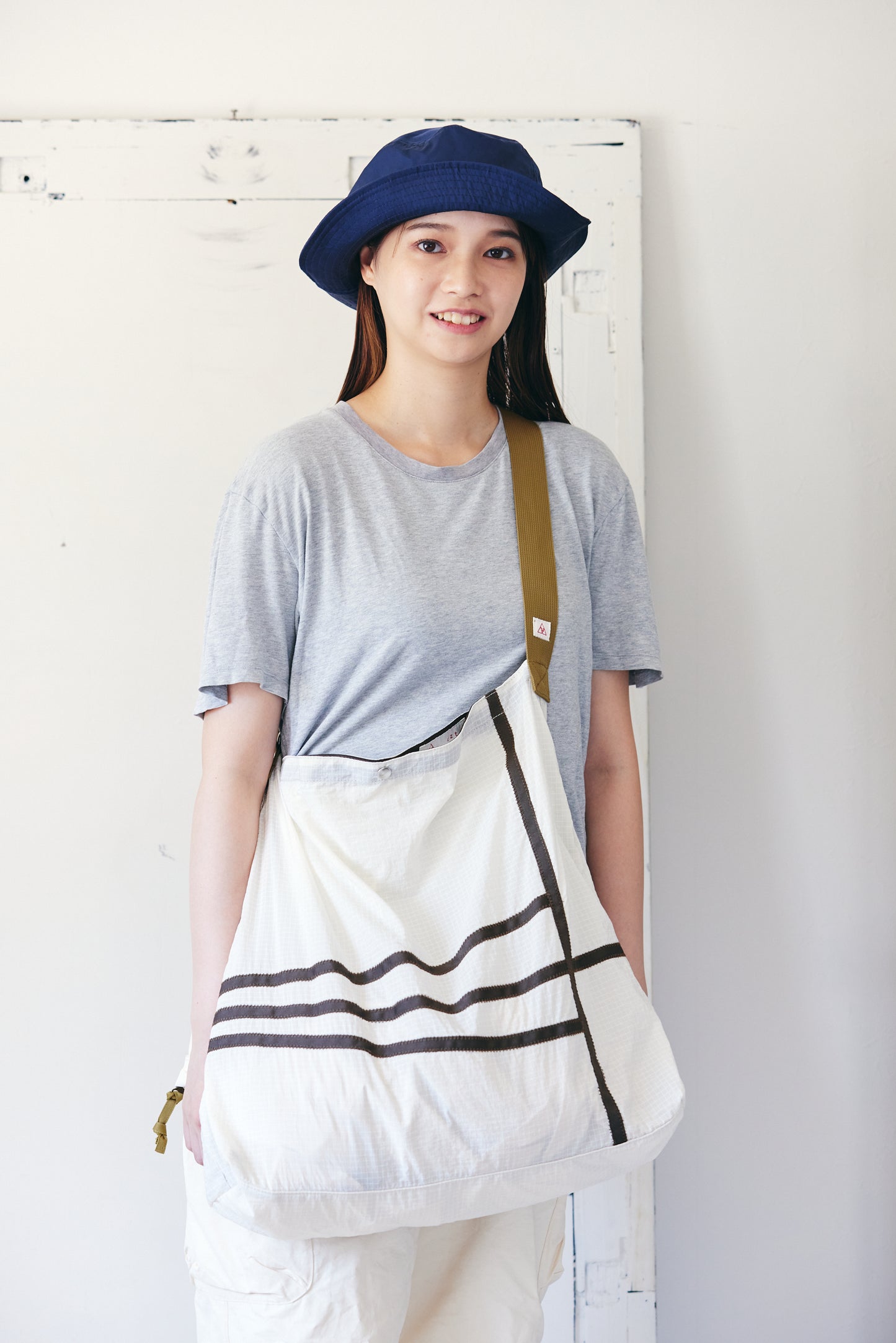 ランダムステッチ トートバック