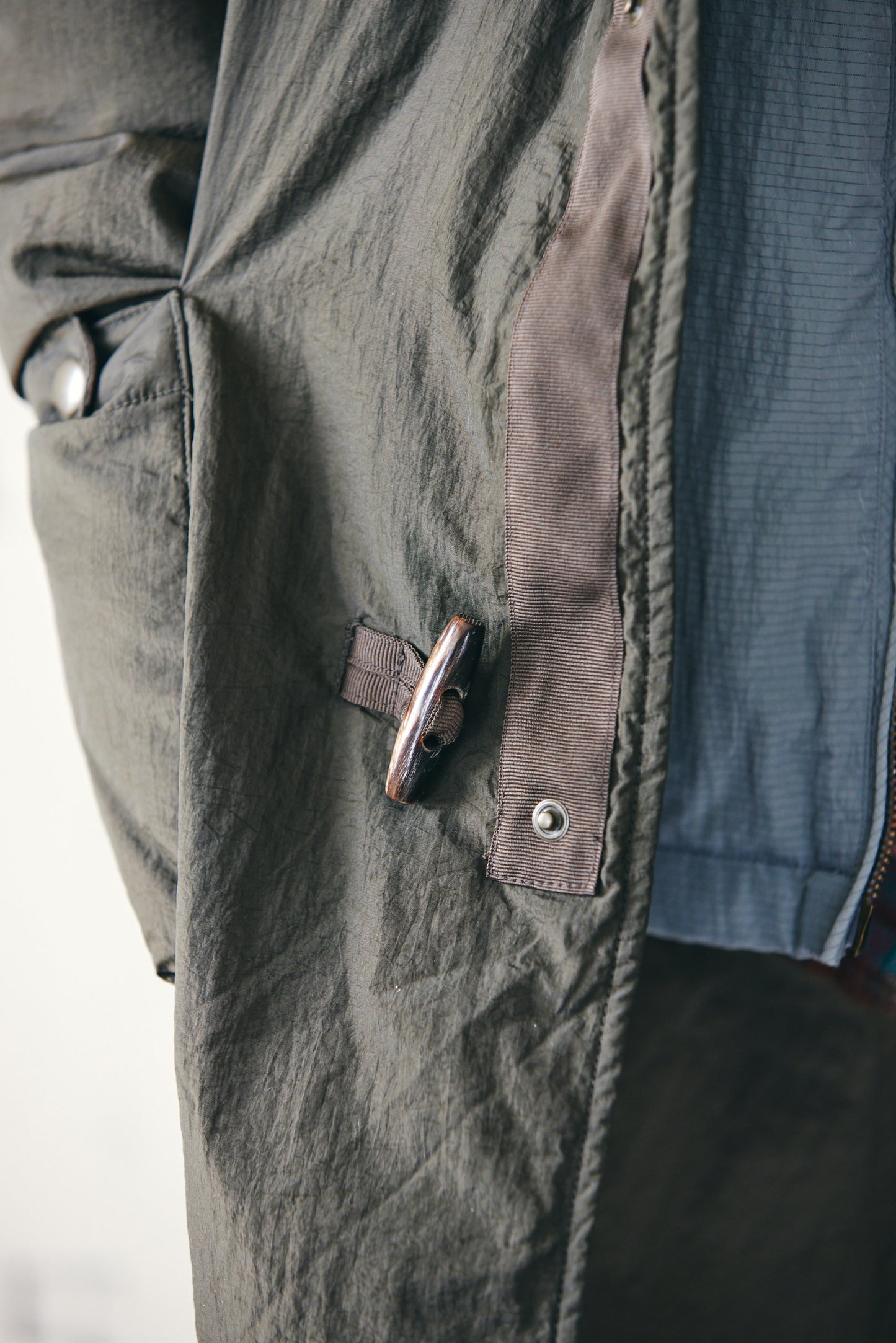 ナイロンダッフルコート