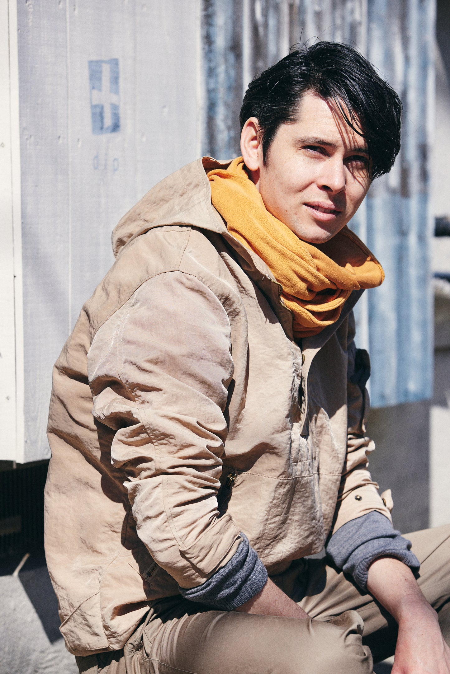 ヘビーツイルナイロン アノラック