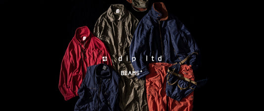 <BEAMS PLUS×dip > collaboration item FW25