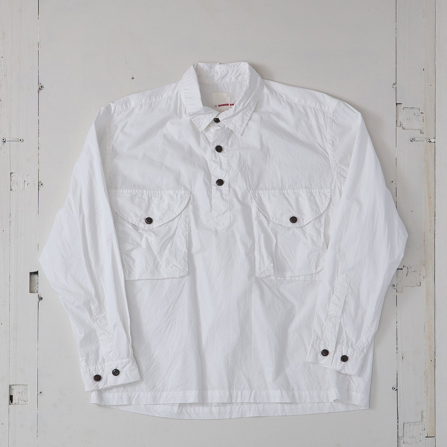 ブロード プルオーバーシャツ