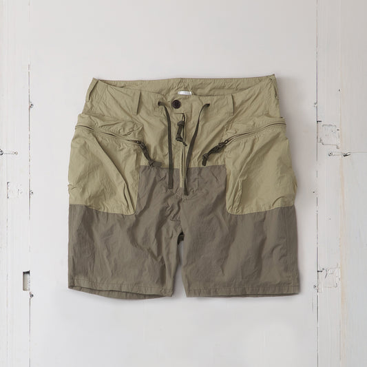 コットンナイロン カラーコンビ　ショートパンツ