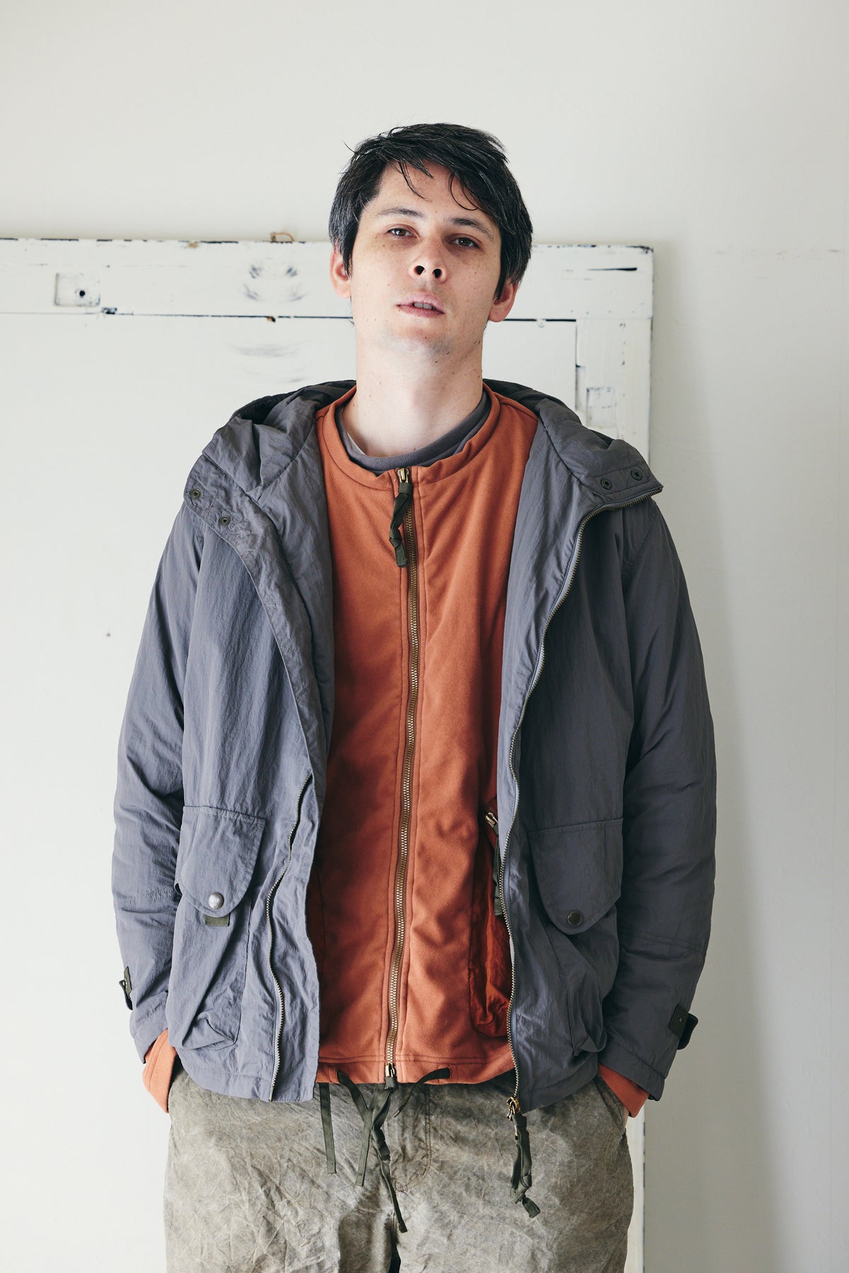 シンサレート中綿入りフーデットコート
