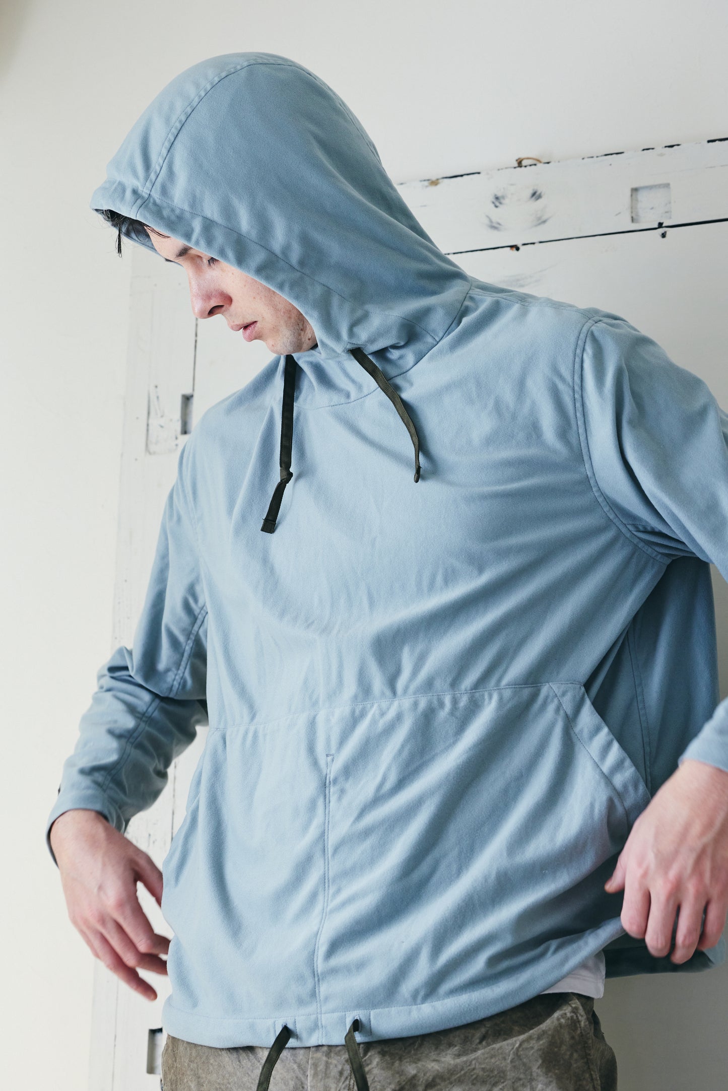 LIGHTWEIGHT FLEECE ANORAK PULLOVER