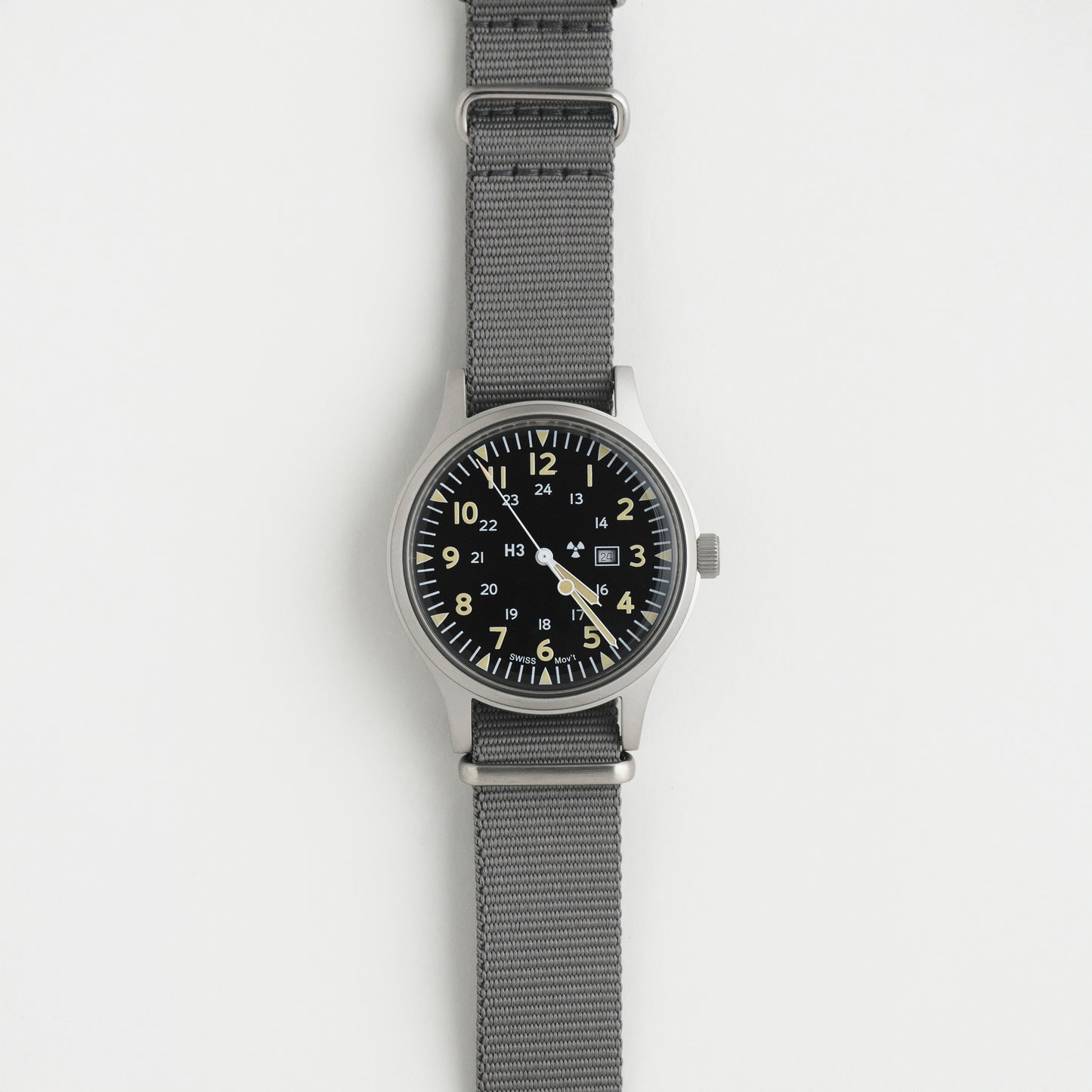 ミリタリーウォッチ | Mil-01B US Force Type | Black base