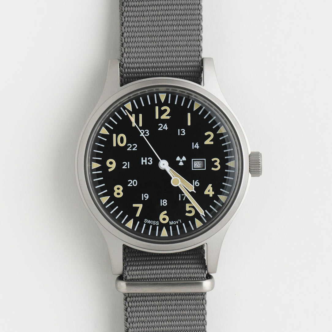 ミリタリーウォッチ | Mil-01B US Force Type | Black base