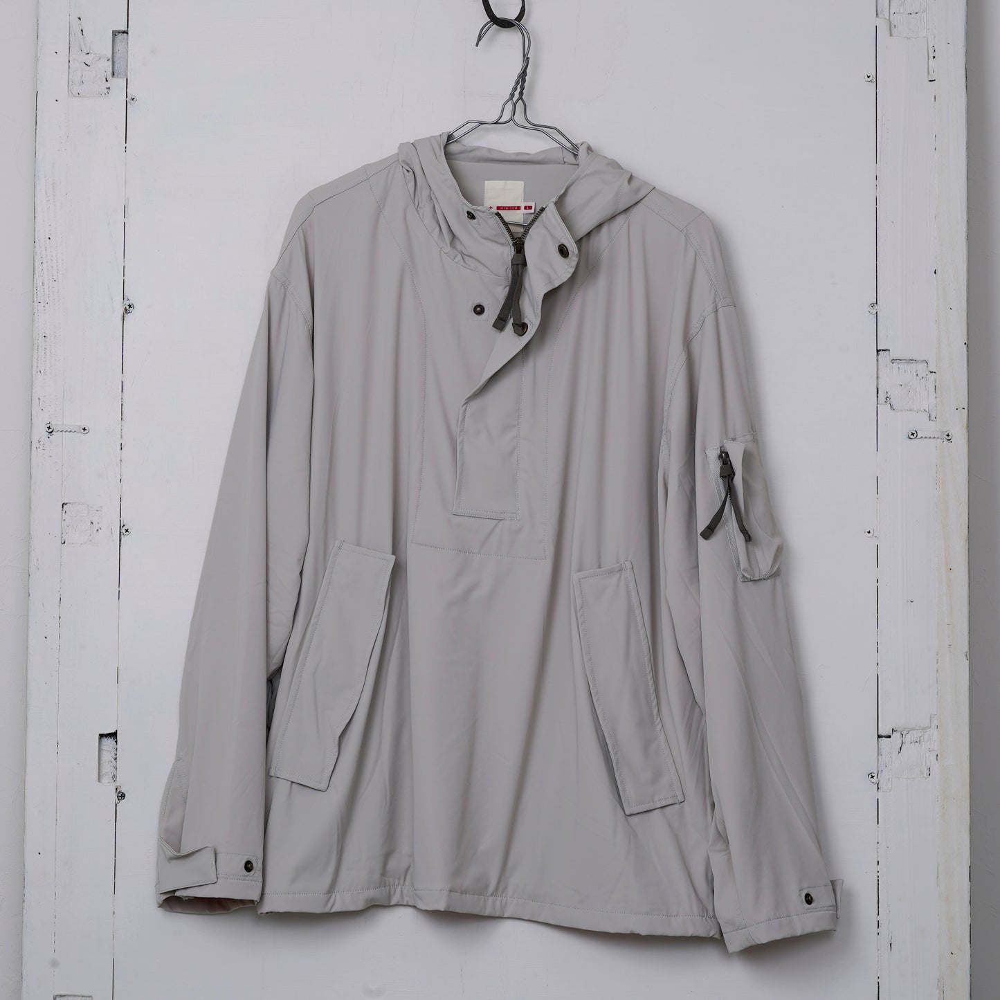 ストレッチ プルオーバー ブルゾン