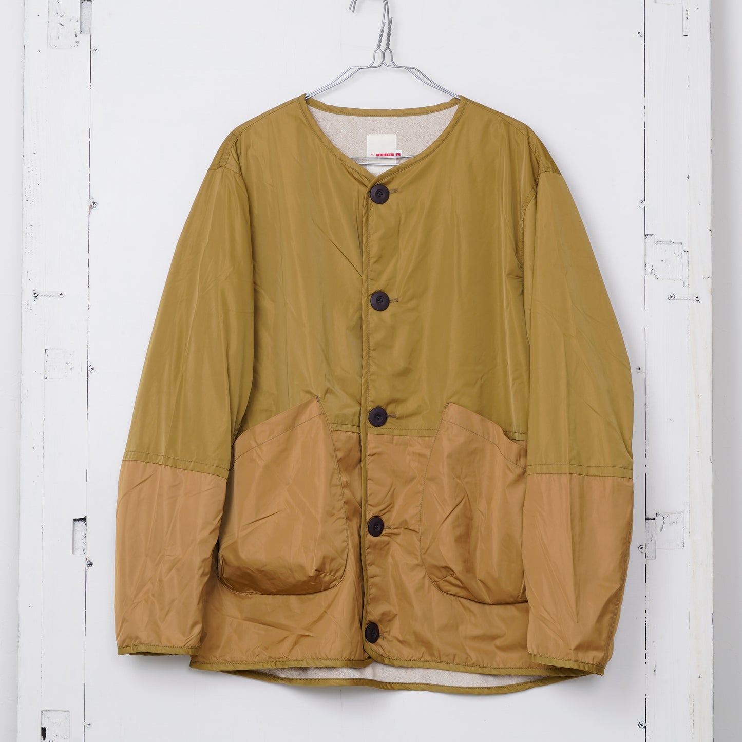 カラーコンビ ブルゾン